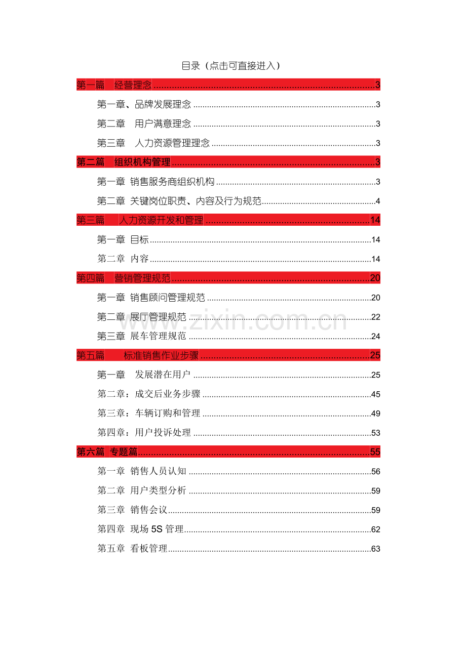 吉利汽车经销商运营手册综合版模板.doc_第1页