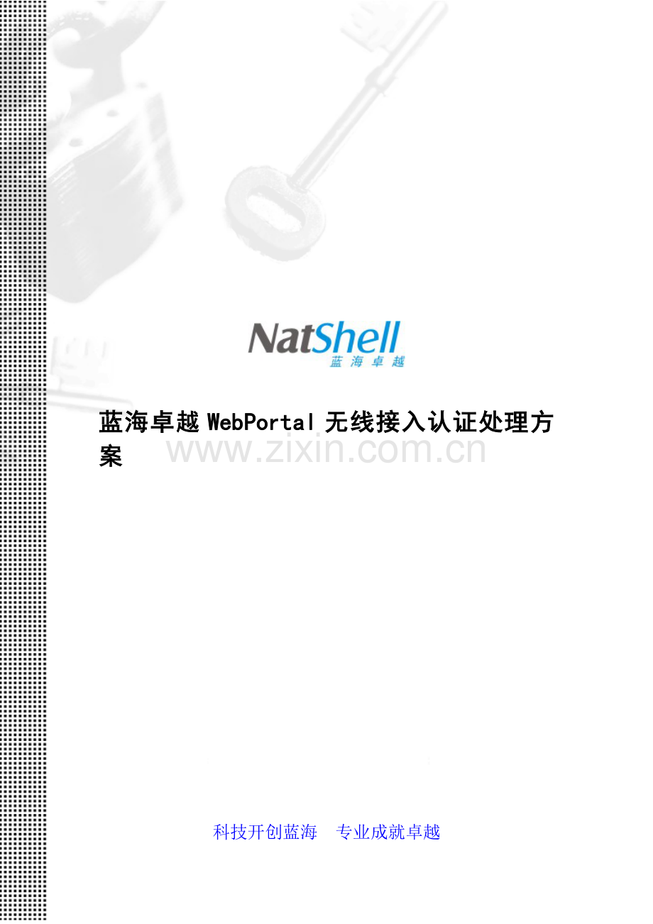 WebPortal无线接入认证解决专项方案.doc_第1页