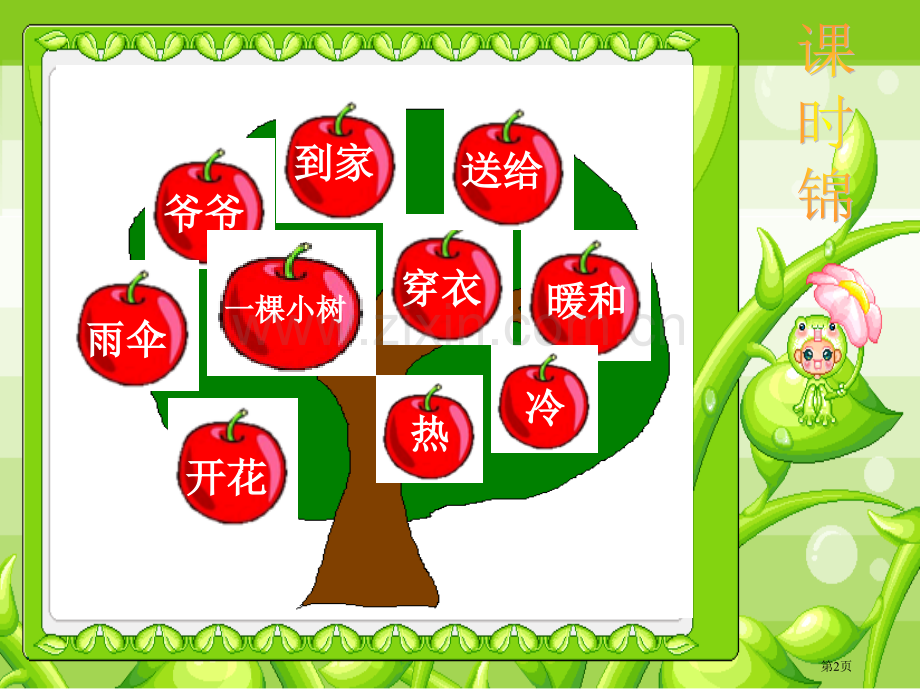 人教一年级上爷爷和小树第二课时市公开课一等奖百校联赛特等奖课件.pptx_第2页