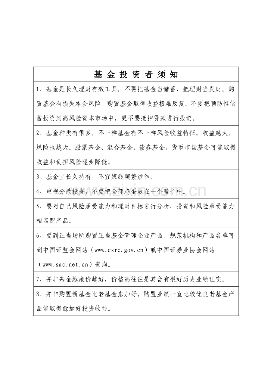 基金投资者教育手册模板.doc_第2页