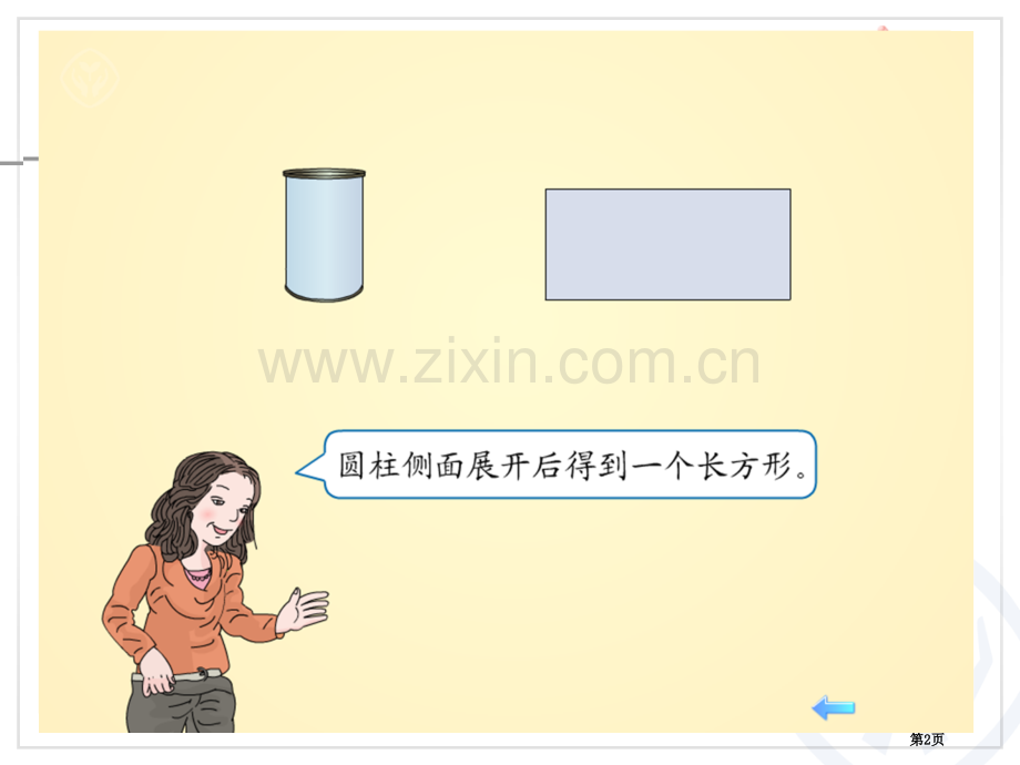 圆柱侧面展开图省公共课一等奖全国赛课获奖课件.pptx_第2页