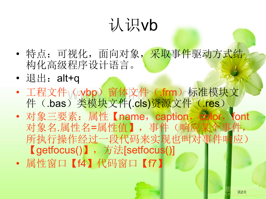 vb考试的知识点省公共课一等奖全国赛课获奖课件.pptx_第2页