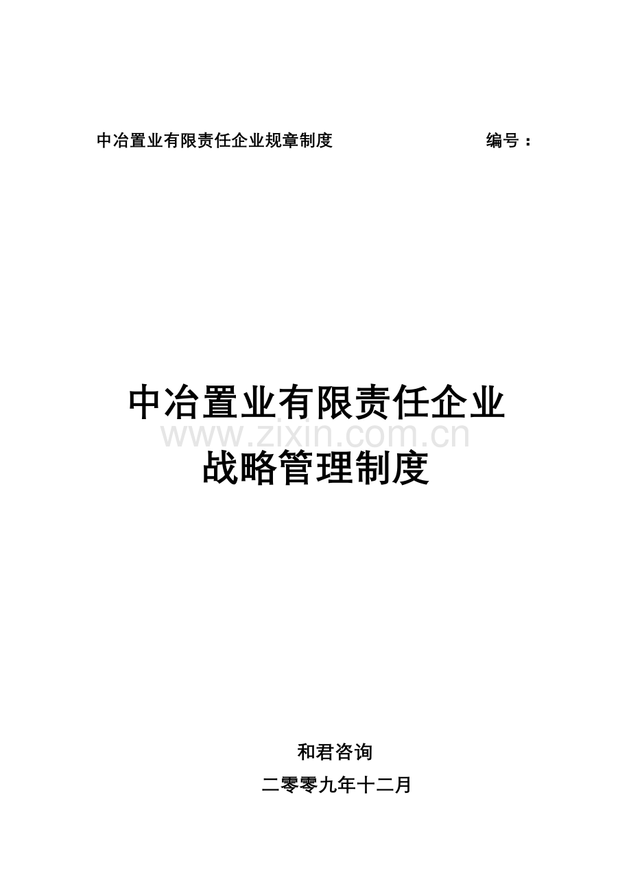 战略管理核心制度.doc_第1页