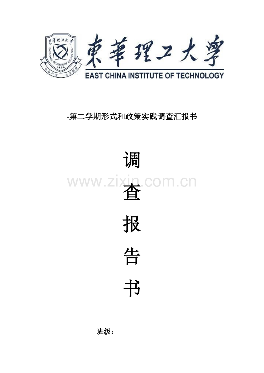 形势与政策实践调查研究报告.docx_第1页