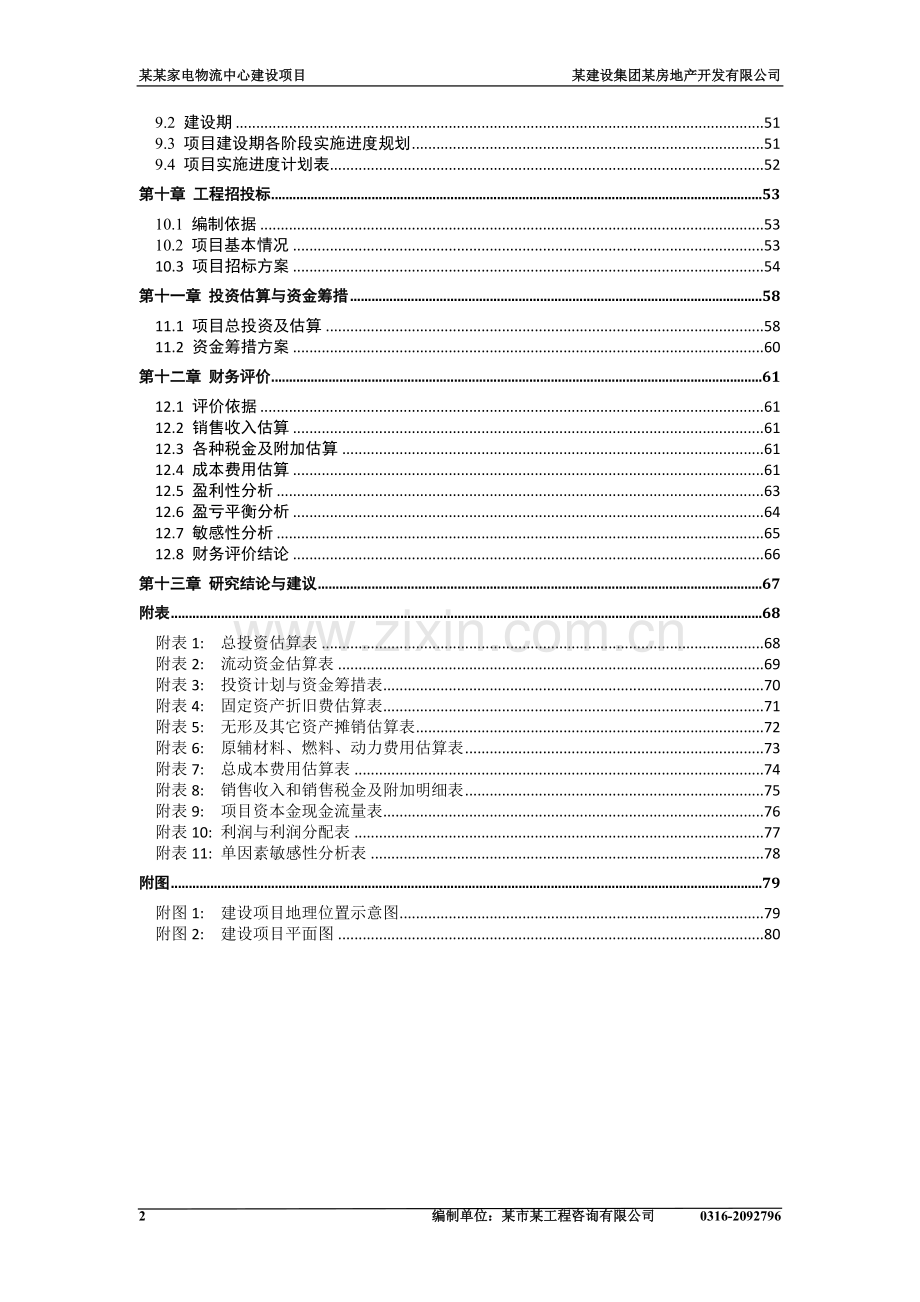 家电物流中心项目申请建设可研报告书.doc_第2页