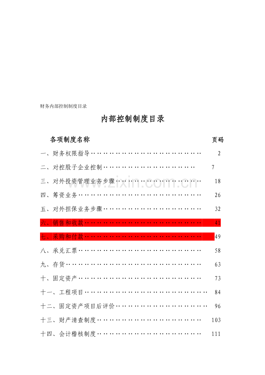 化肥有限公司内部控制制度模板.doc_第2页