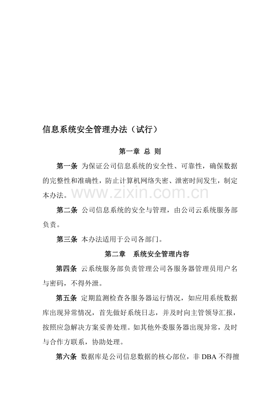 信息系统安全管理办法(试行).doc_第1页