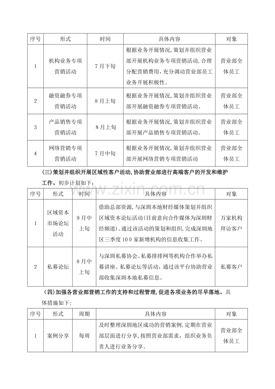 华泰证券季度营销工作推进方案.doc_第2页