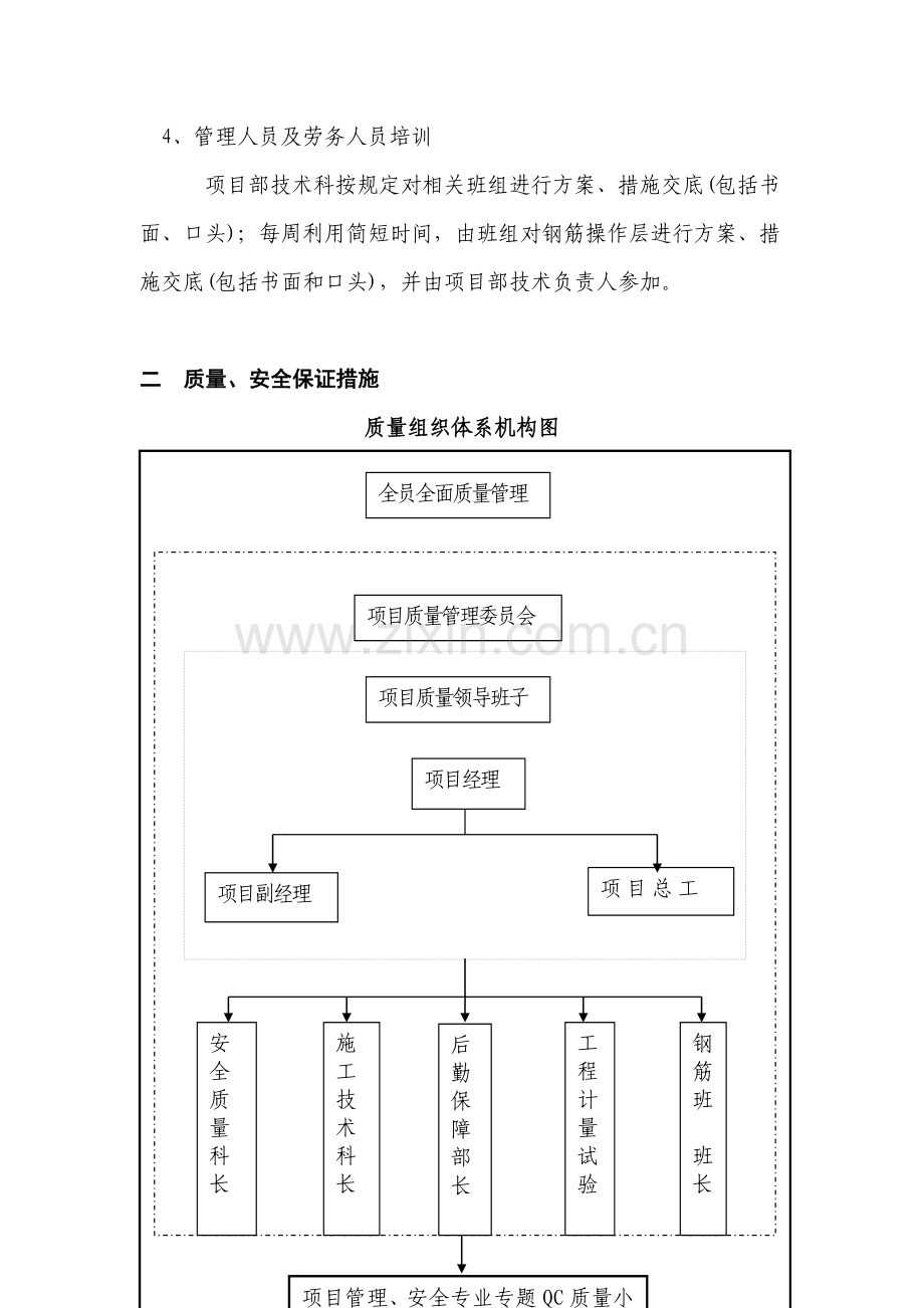 承台钢筋骨架制作施工组织方案.doc_第2页