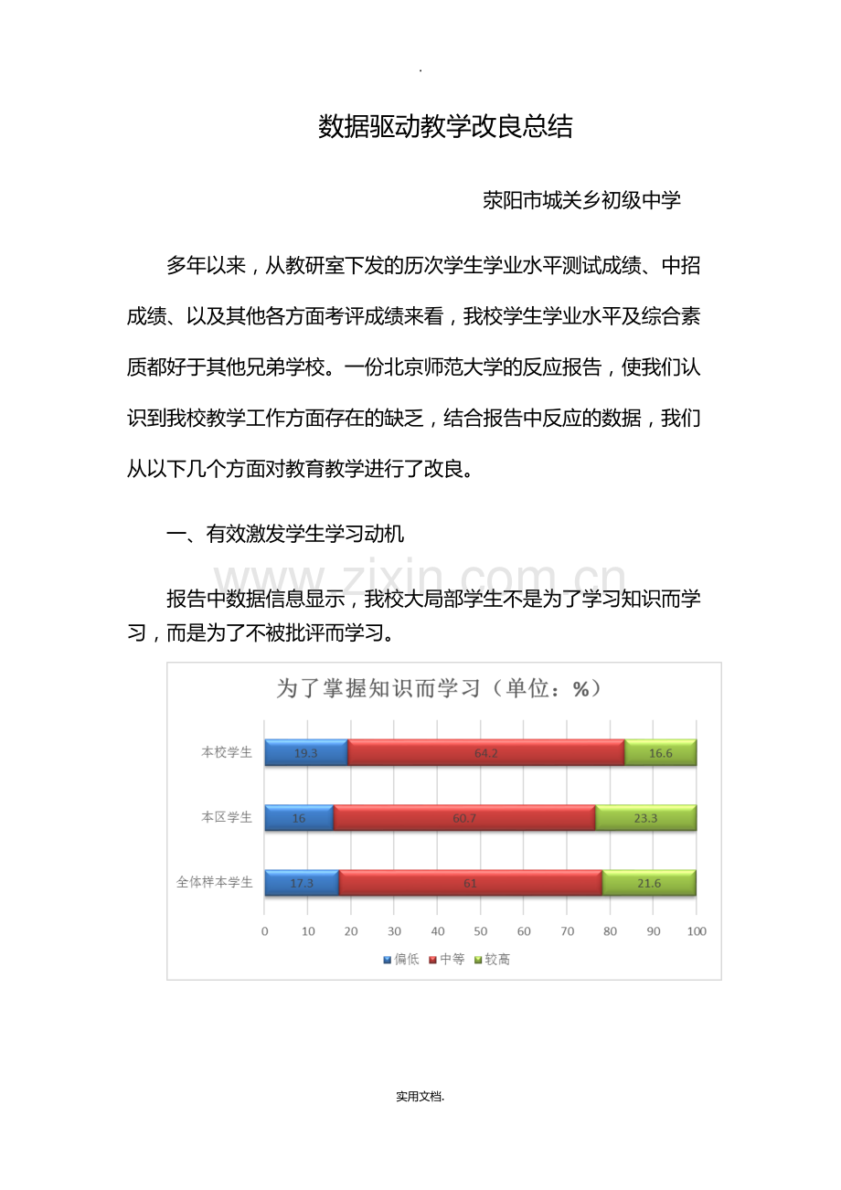 数据驱动教学改进总结.doc_第1页