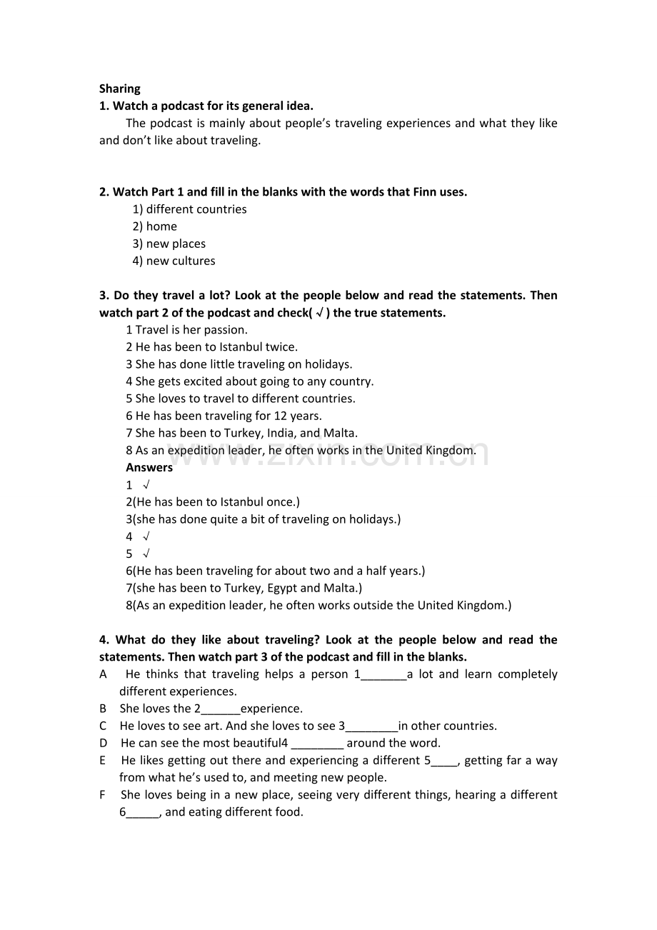 第三版视听说教案book2unit2.doc_第2页