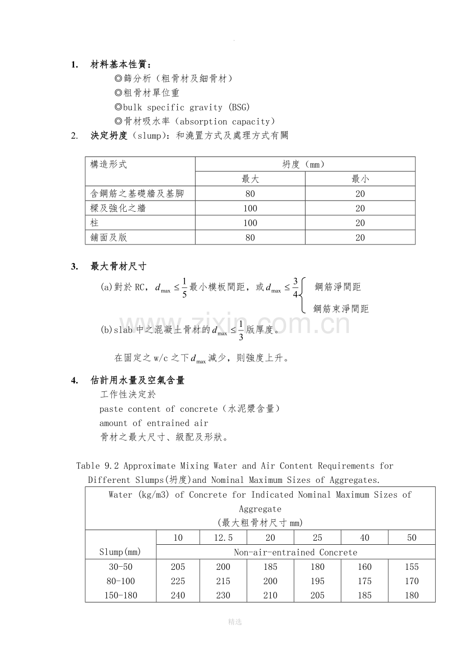 混凝土配比设计.doc_第2页