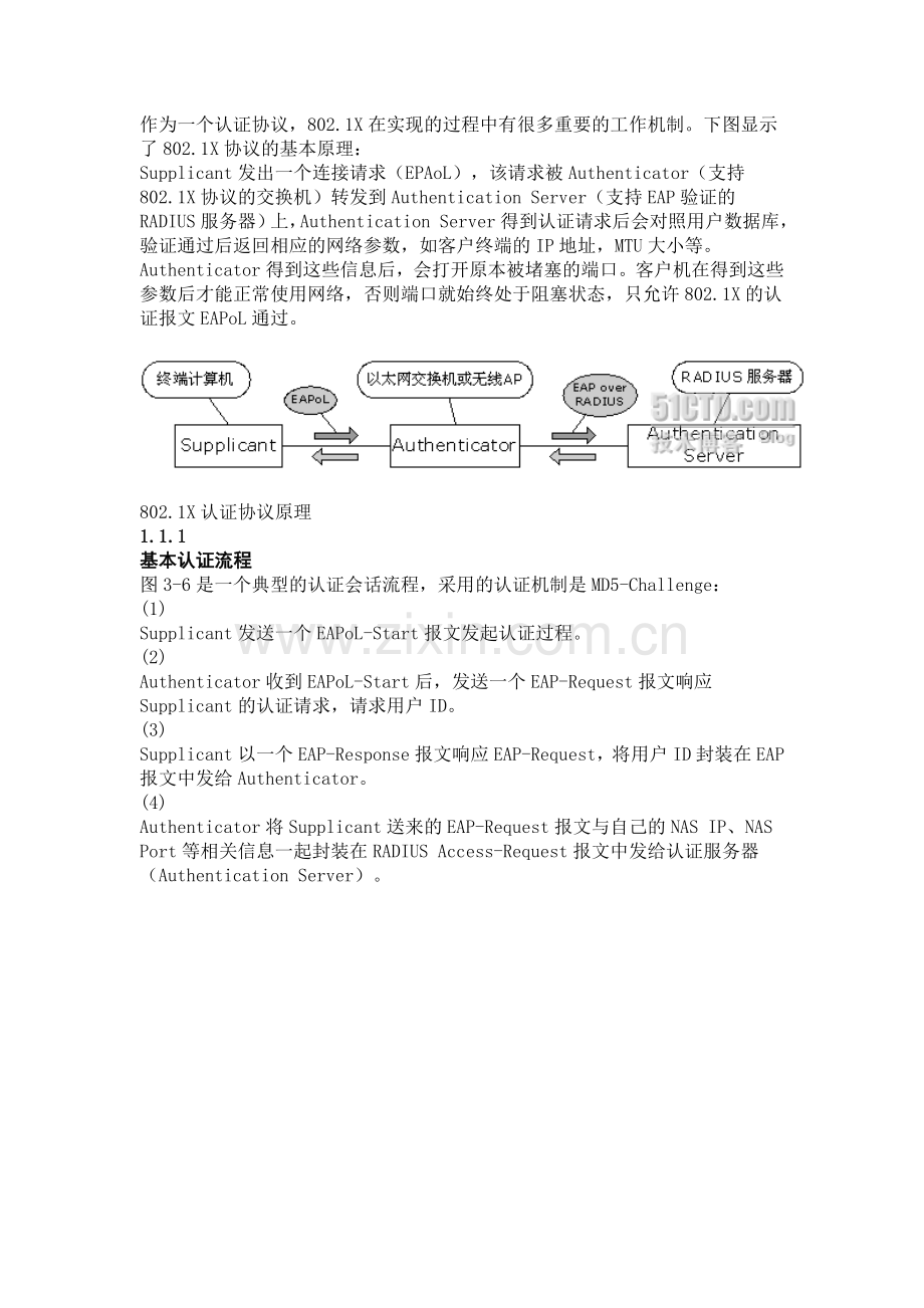 802.1X协议的工作机制流程详解.doc_第1页
