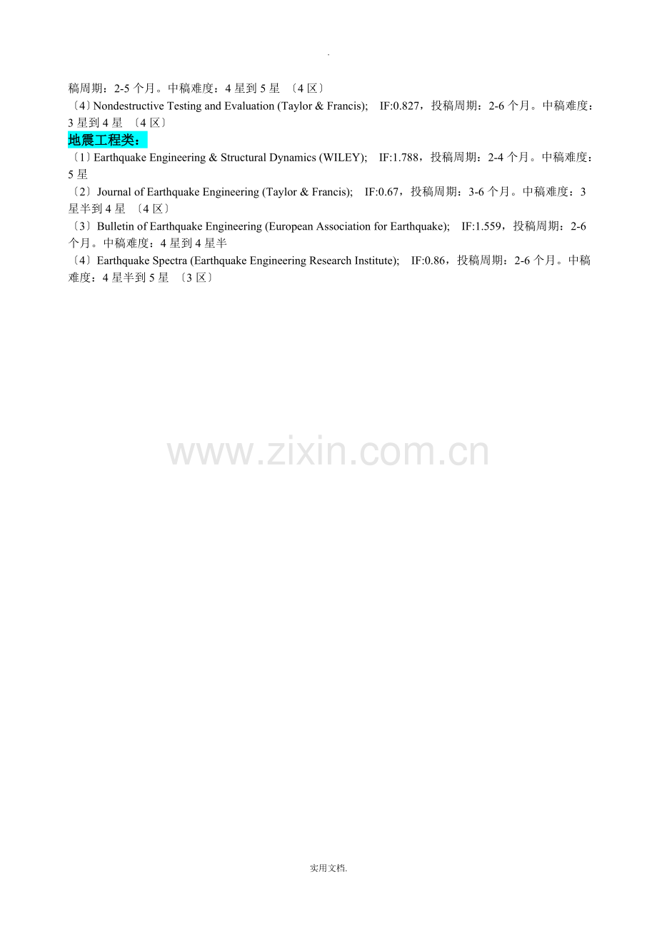 土木工程SCI期刊总结.doc_第2页