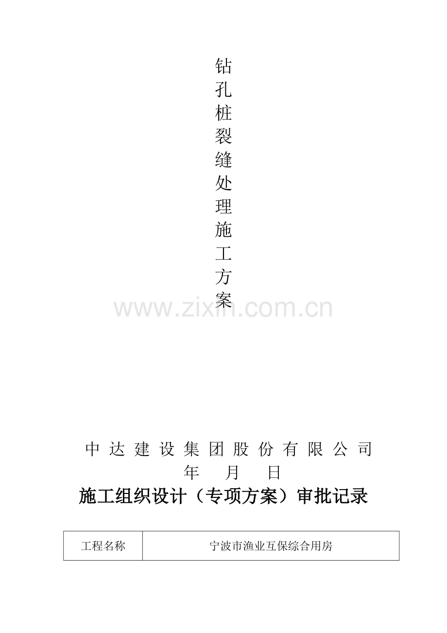 钻孔桩裂缝处理施工方案.doc_第2页