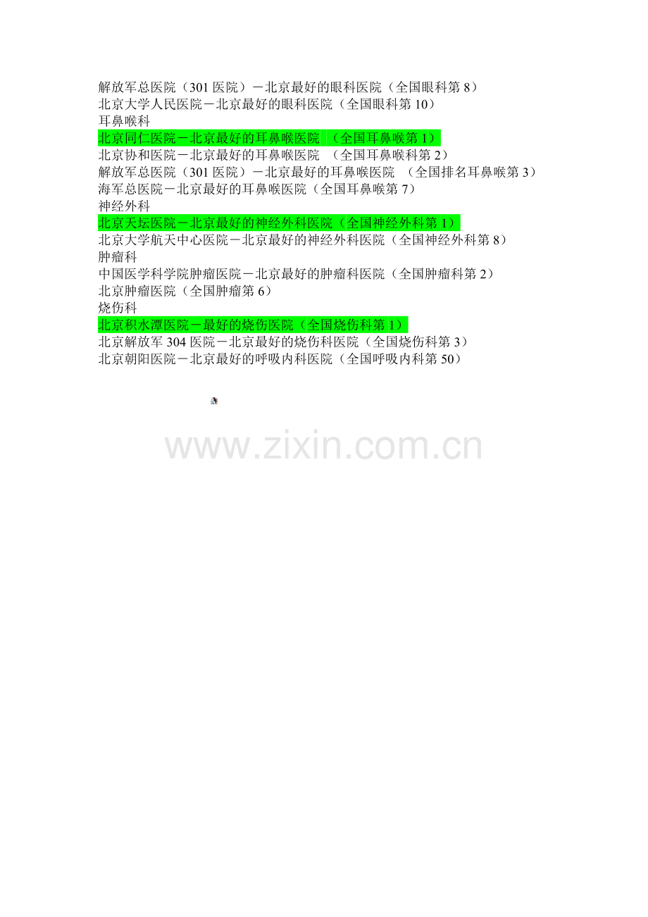北京医院排名大全.doc_第2页