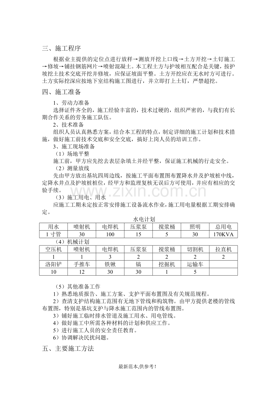 土方开挖、基坑支护施工方案.doc_第2页
