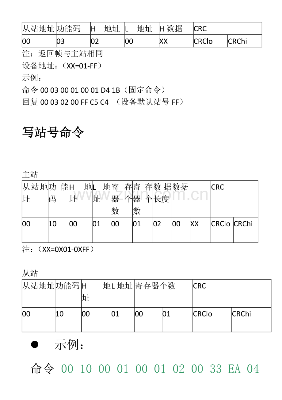 DS18B20温度MODbus协议(单指令).doc_第2页