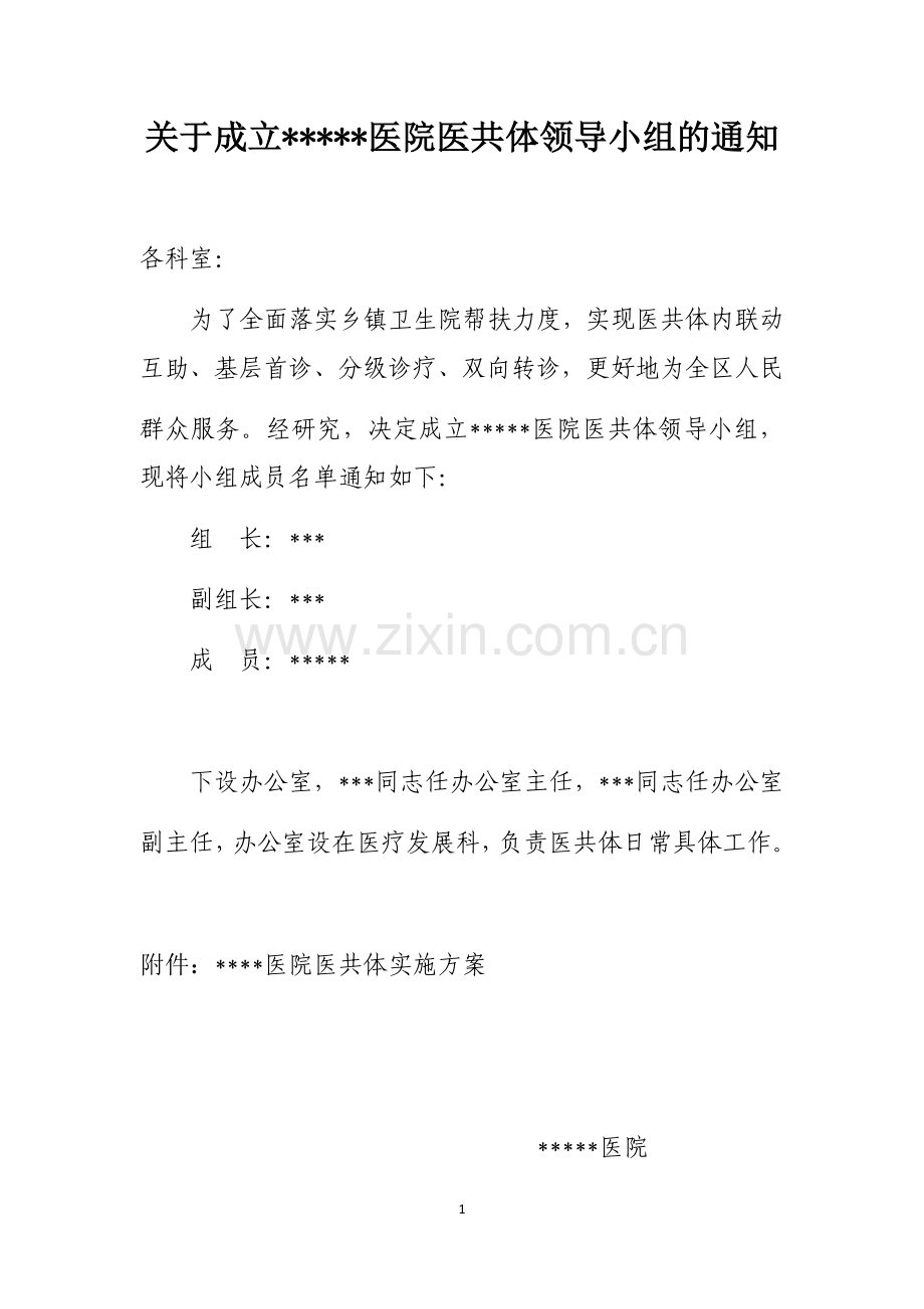医共体实施方案.docx_第1页