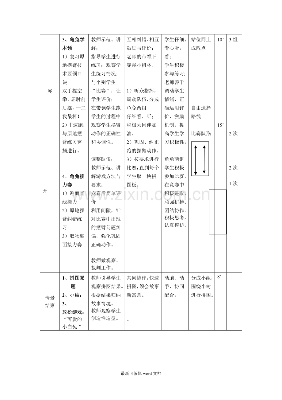 小学体育课教案.doc_第2页