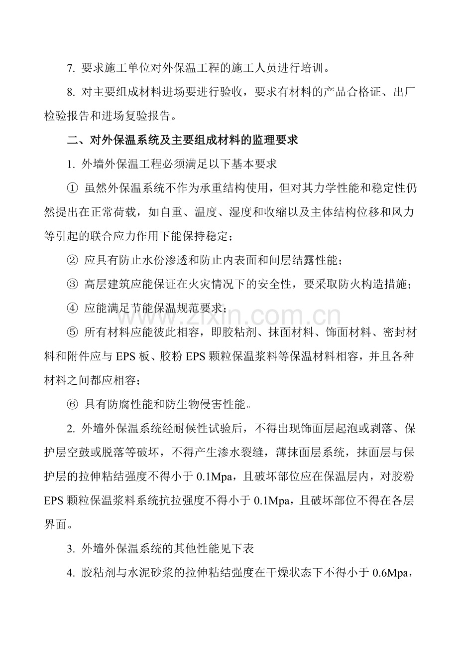 外墙外保温(粘贴式)工程施工监理细则.doc_第2页