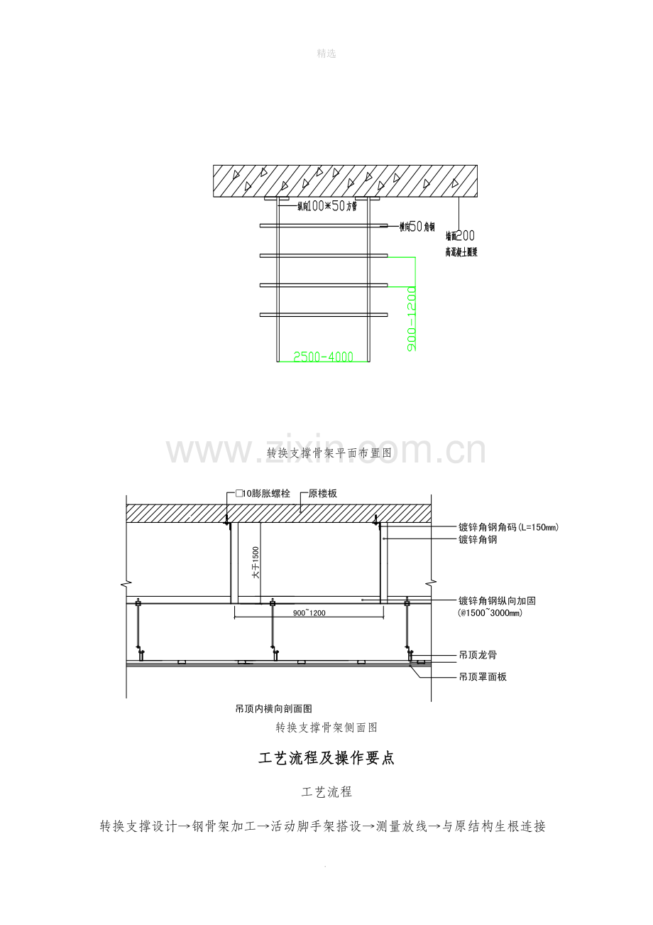 钢结构转换层技术交底.doc_第2页