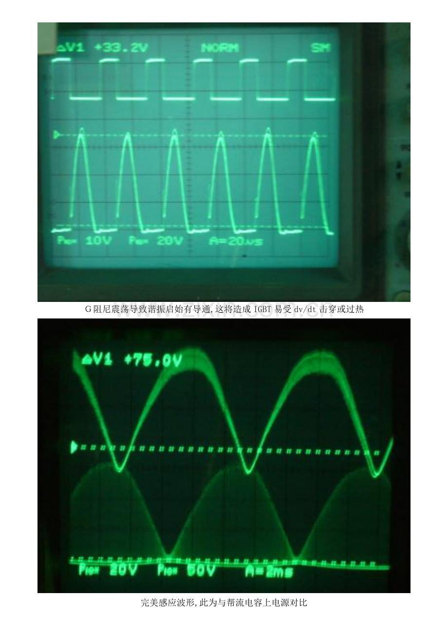 单管感应加热波形集锦.doc_第1页