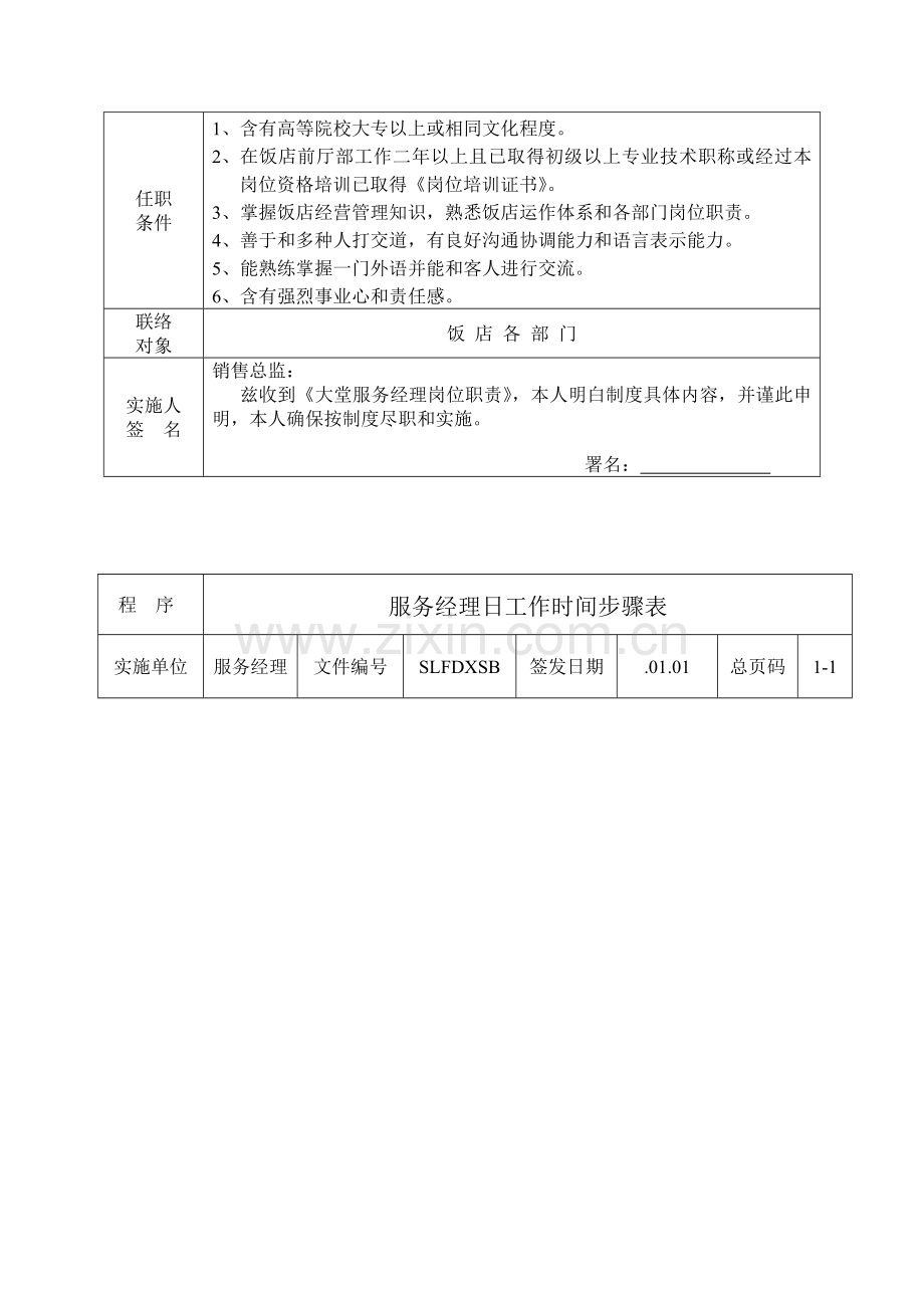 服务经理岗位职责样本.doc_第2页