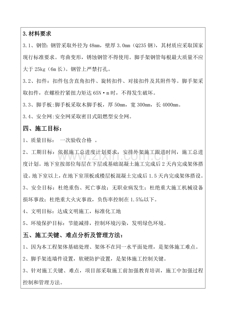 脚手架关键技术交底记录表.doc_第2页