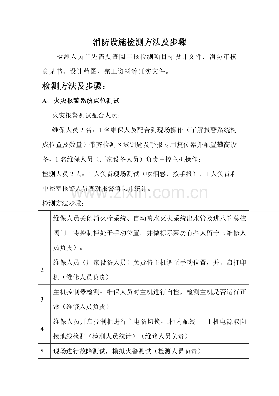 消防设施检测方法及步骤样本.doc_第2页