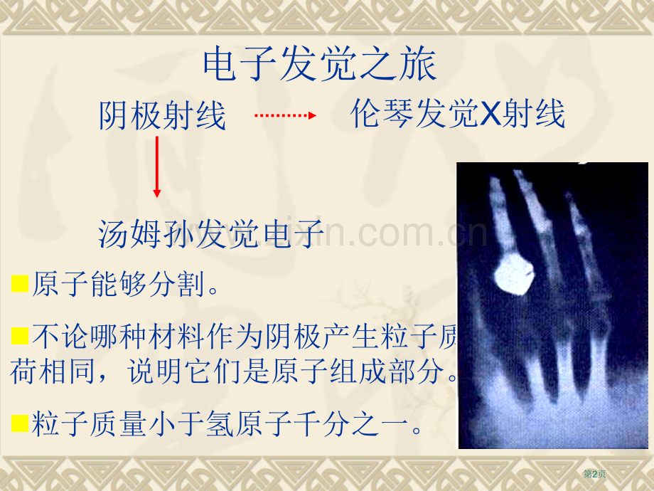物理原子的核式结构模型鲁科版选修省公共课一等奖全国赛课获奖课件.pptx_第2页