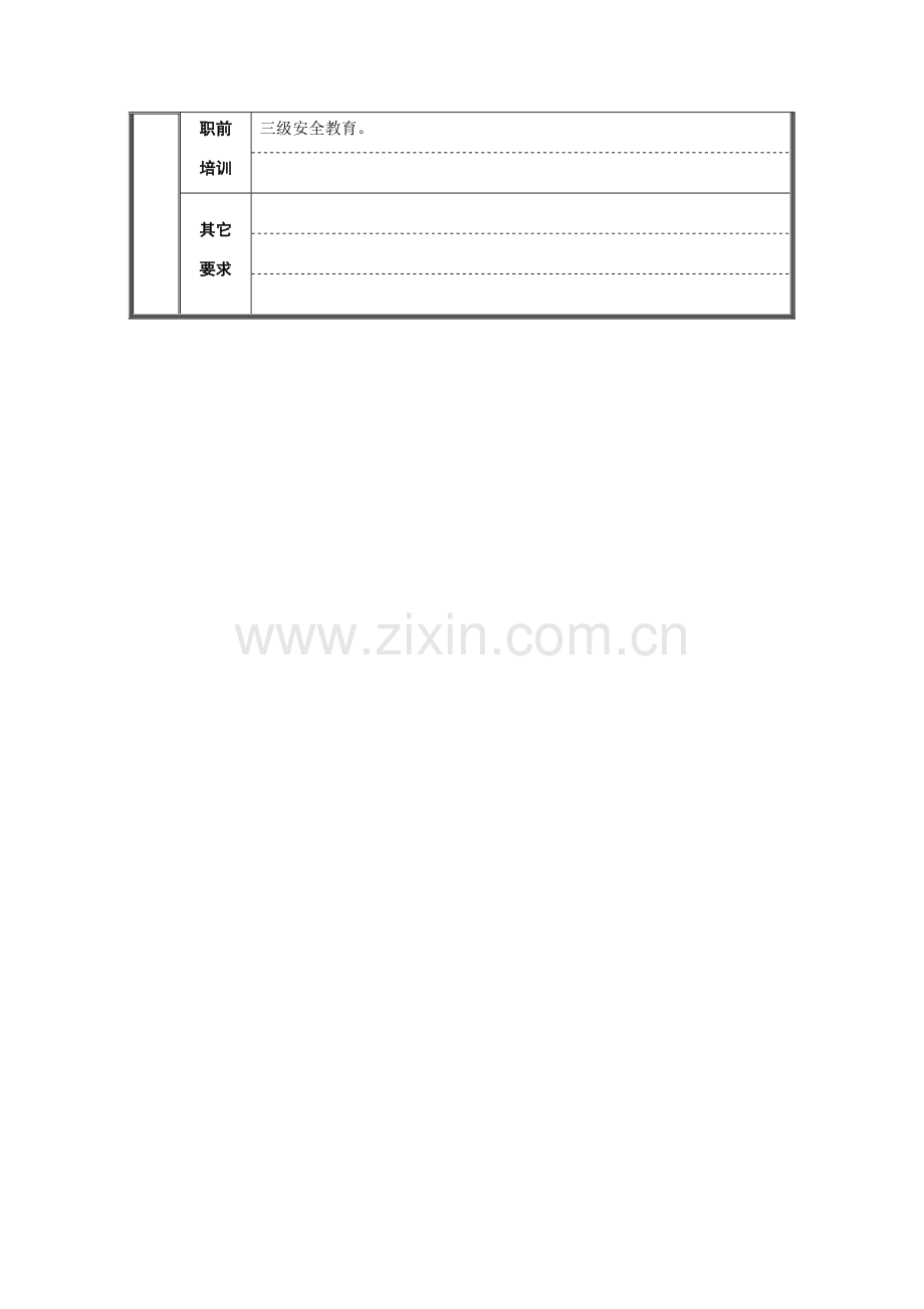 炼钢分厂操作工职务说明书样本.doc_第2页