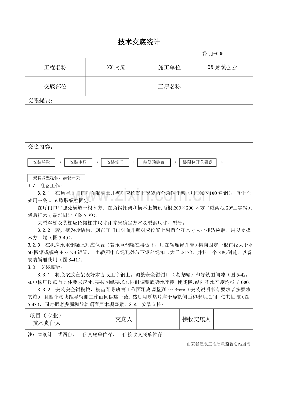 轿厢安装工艺模板.doc_第2页