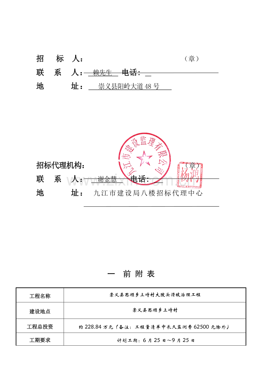 村滑坡治理工程施工招标文件模板.doc_第2页