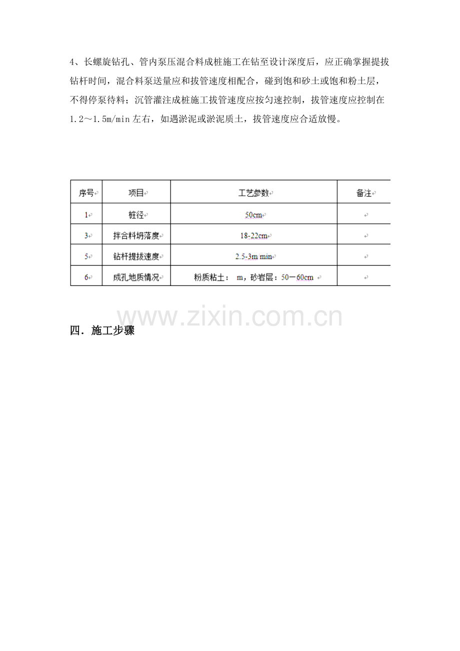 CFG桩综合项目施工基本工艺作业流程.docx_第2页