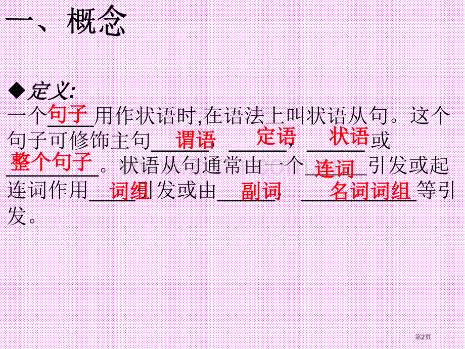 状语从句重点难点归纳市公开课一等奖百校联赛获奖课件.pptx_第2页