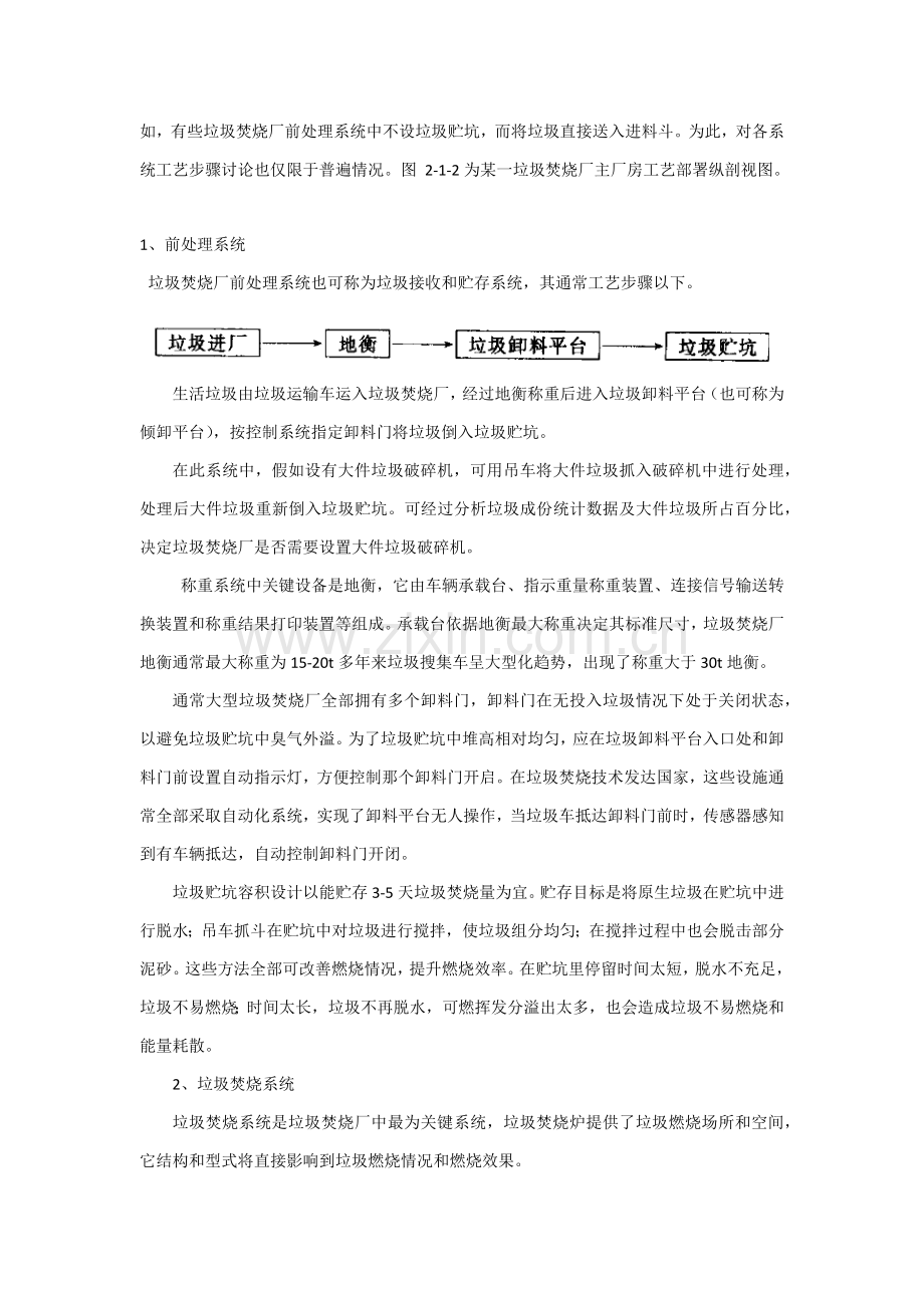 生活垃圾焚烧技术工艺模板.docx_第2页