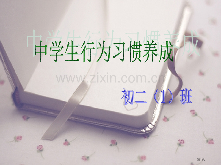 行为习惯主题班会省公共课一等奖全国赛课获奖课件.pptx_第1页