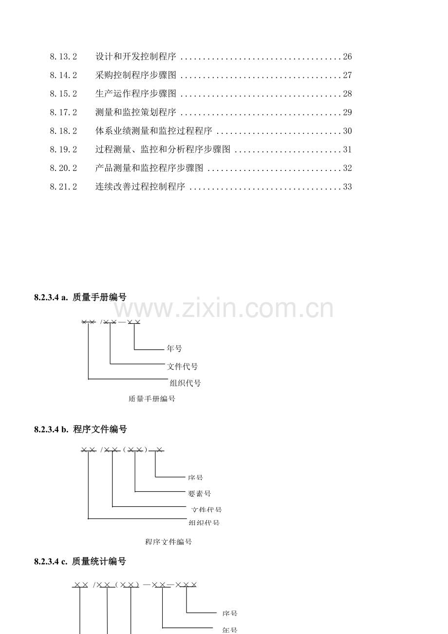 质量管理程序文件和程序流程图模板.doc_第2页