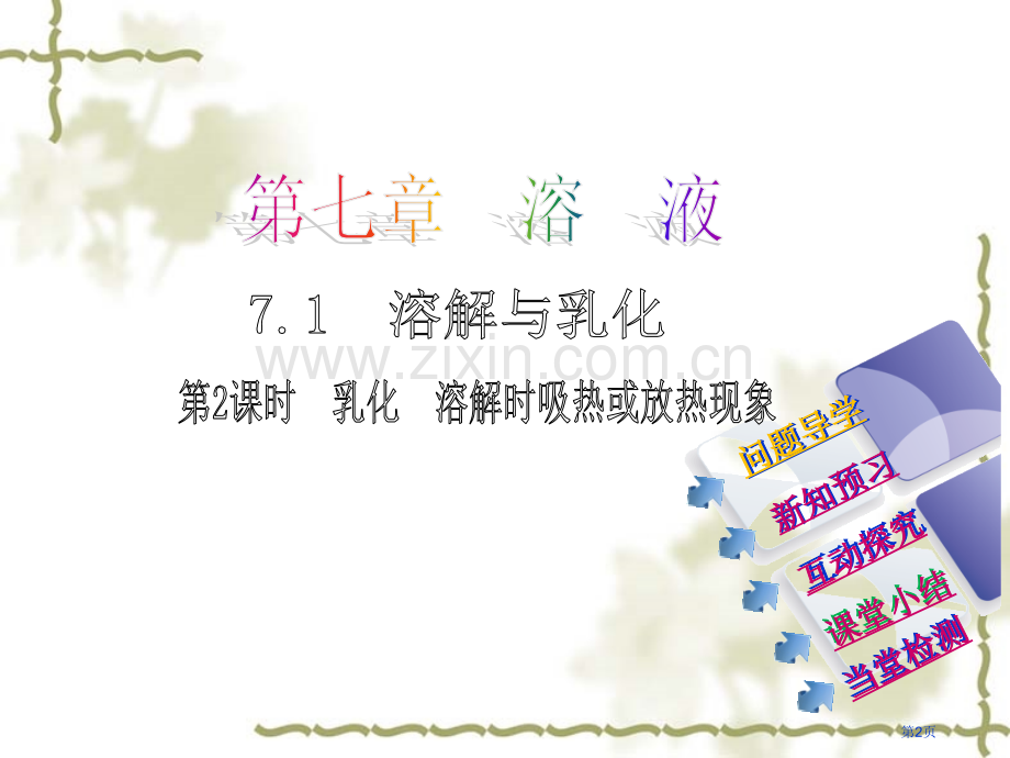 粤教版九年级下册溶解与乳化第课时乳化省公共课一等奖全国赛课获奖课件.pptx_第2页