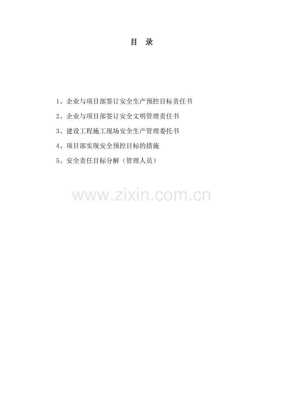单独二次供水设施改造工程安全生产目标管理.doc_第2页