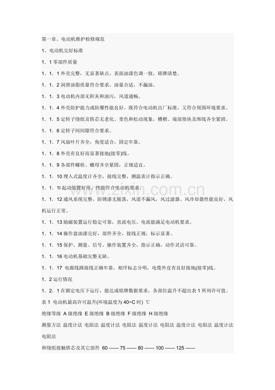 高压电动机检修工艺及标准模板.doc_第2页