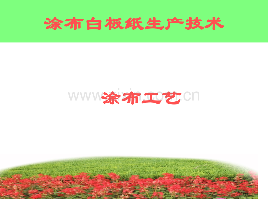 涂布白板纸生产和技术涂布复习市公开课一等奖百校联赛获奖课件.pptx_第1页