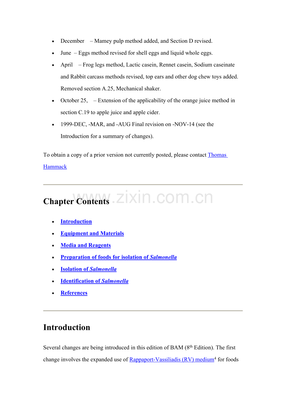 美国FDA细菌学分析手册第八版BAM沙门氏菌模板.doc_第2页