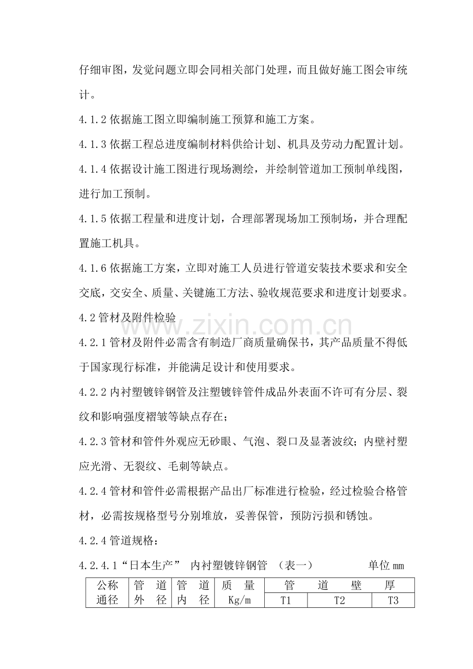 内衬塑钢管安装工艺模板.doc_第2页