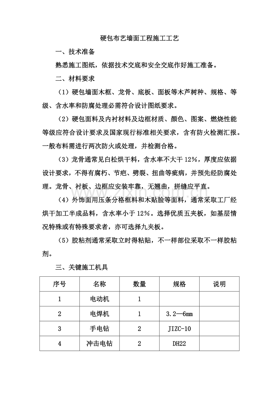 布艺硬包墙面综合标准施工基础工艺.docx_第1页