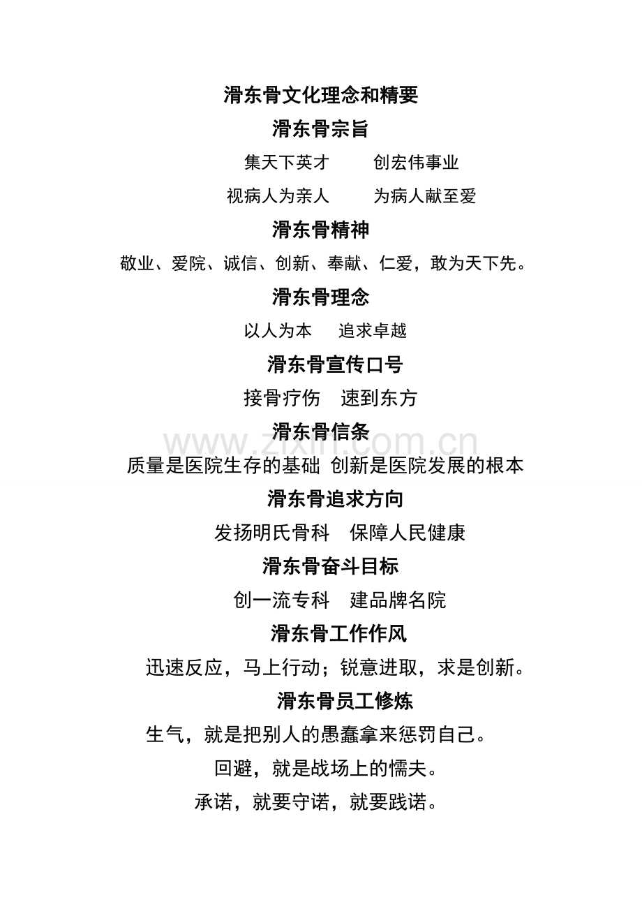 骨医院员工手册全册.doc_第1页