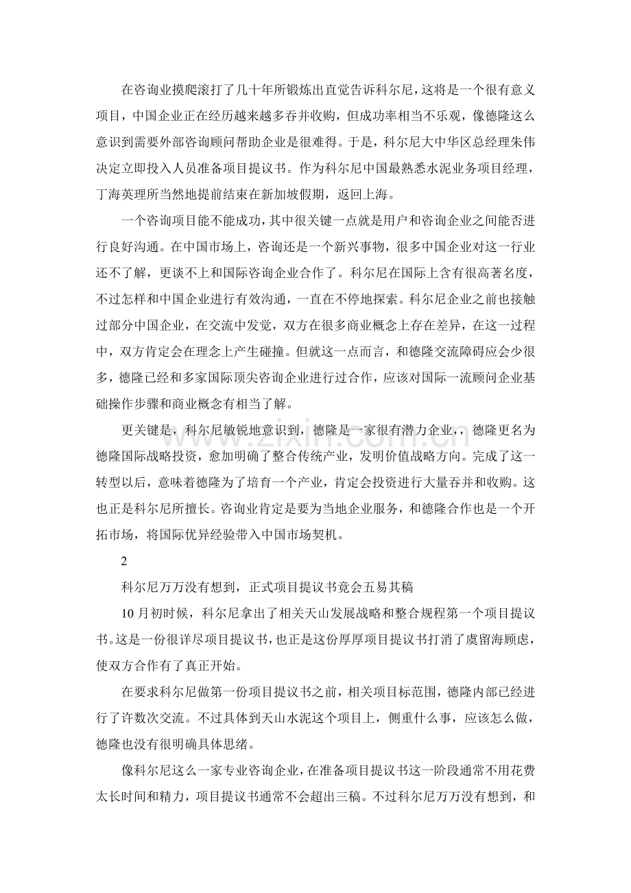 打造德隆竞争力的项目建议书模板.doc_第2页