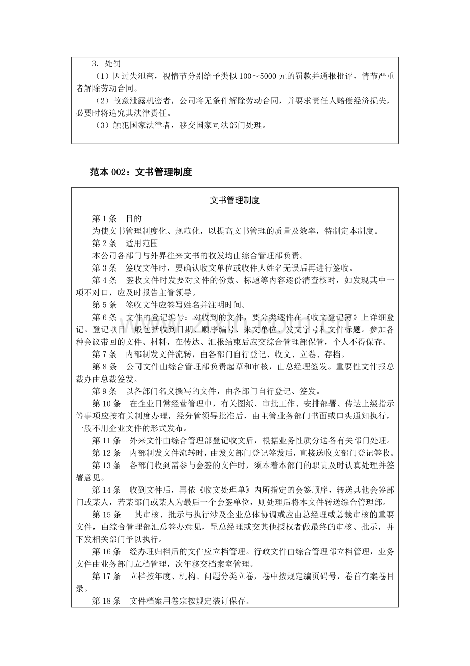 制造企业行政制度及表格模版汇编.docx_第2页