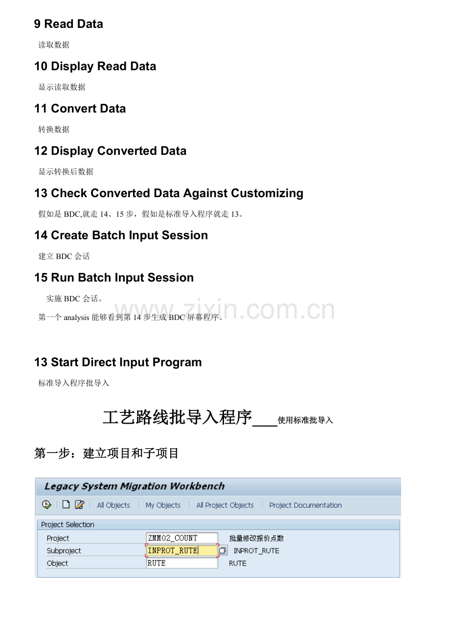 LSMW手册(工艺路线批导入程序---使用标准批导入)模板.doc_第2页